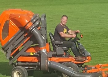 Peter on Lawn Mower